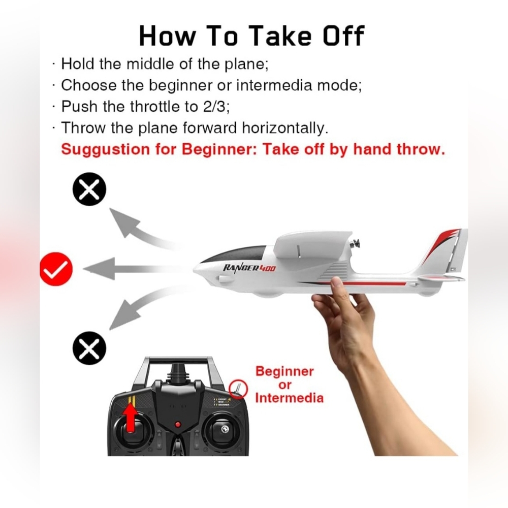 Volantex Remote Control Air Plane - Picture 4 of 14